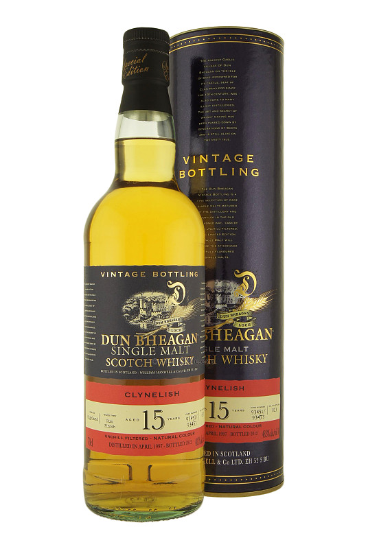 clynelish Dun Bheagan 15 Years Rum Finish